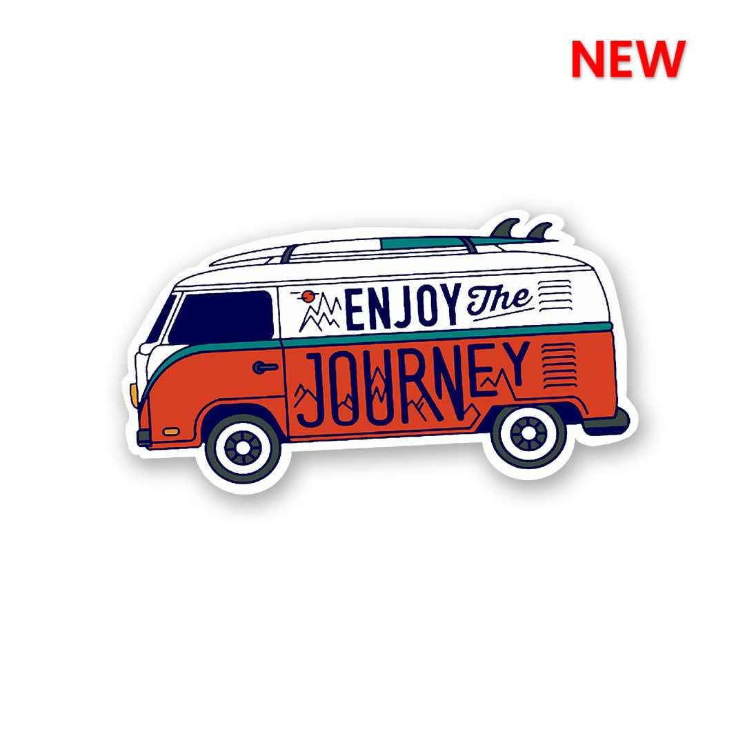 Enjoy the Journey Sticker | STICK IT UP