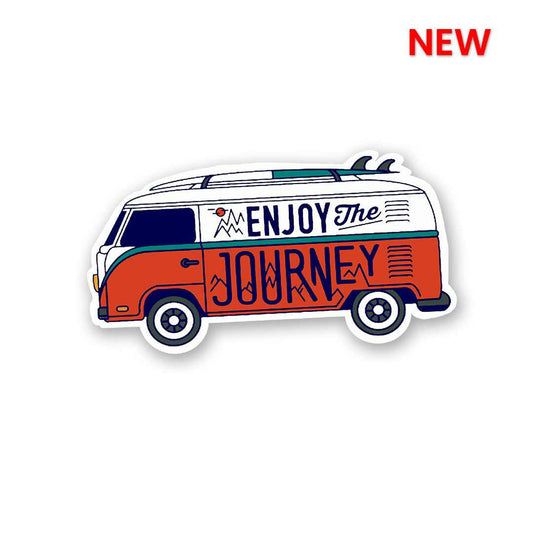 Enjoy the Journey Sticker | STICK IT UP