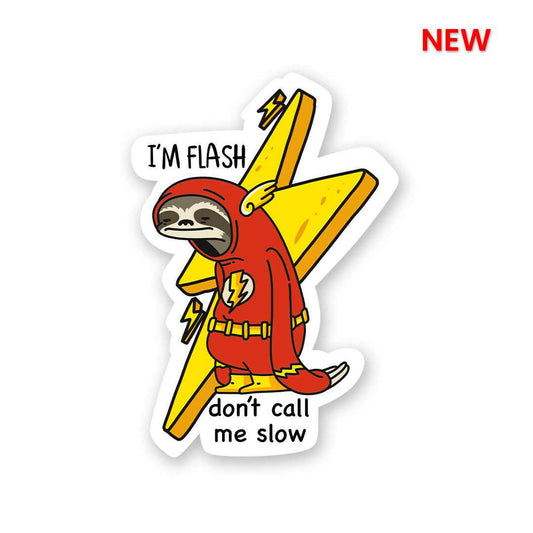 I am Flash -_- Sticker | STICK IT UP