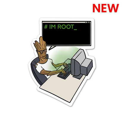 I AM gROOT Sticker | STICK IT UP