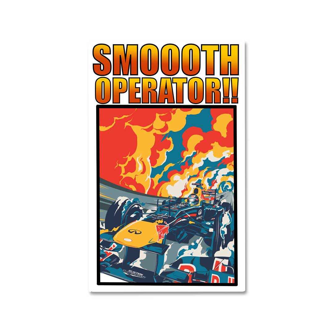 Smooth operator 2 Sticker | STICK IT UP