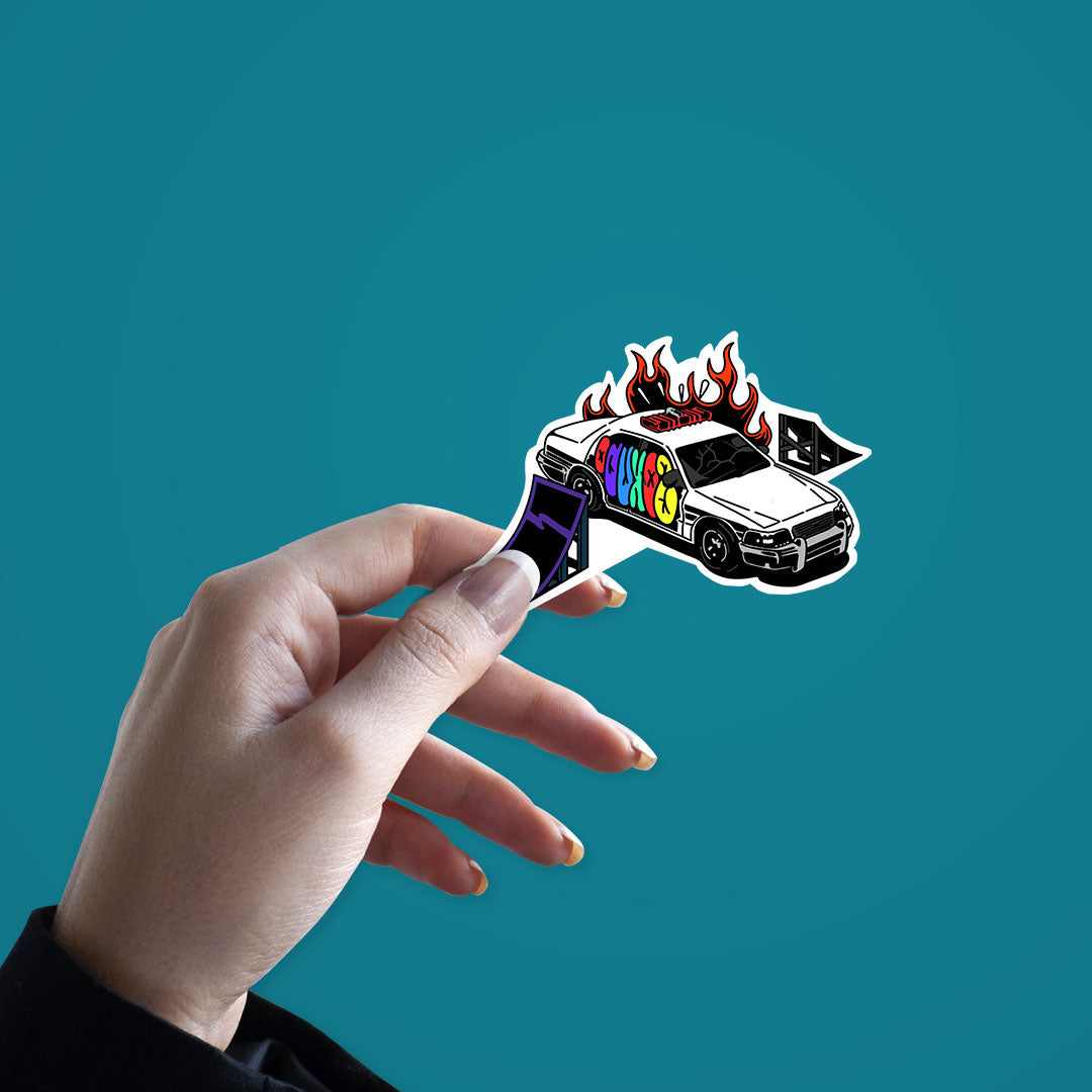 Hot wheels Much? Sticker | STICK IT UP