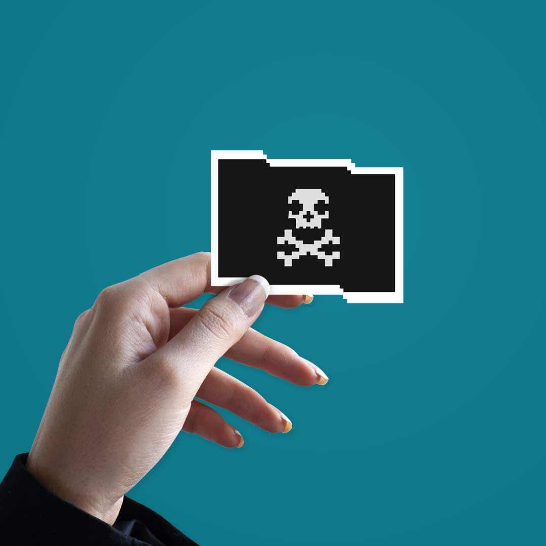 Pirate Hacker Sticker | STICK IT UP