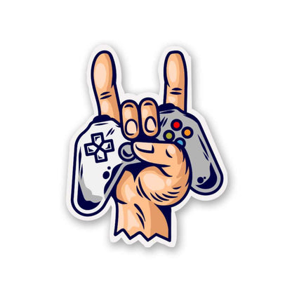 Rock On : Gamer Sticker | STICK IT UP