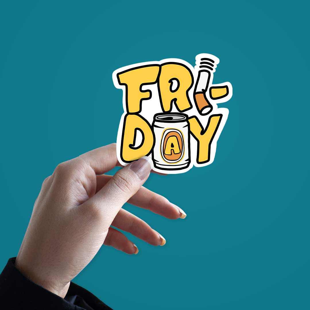 Fri-Yayy Sticker | STICK IT UP