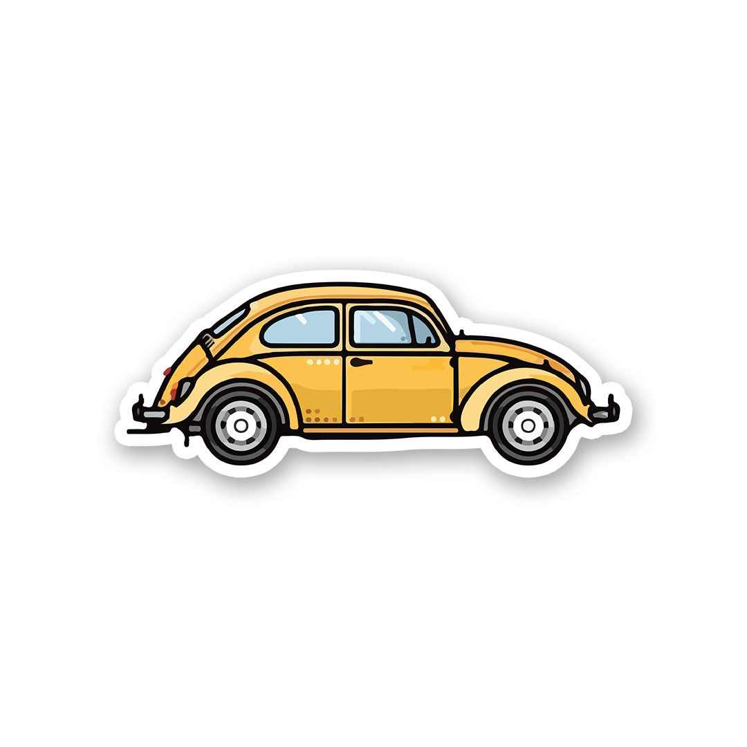 Old School Beetle Sticker | STICK IT UP