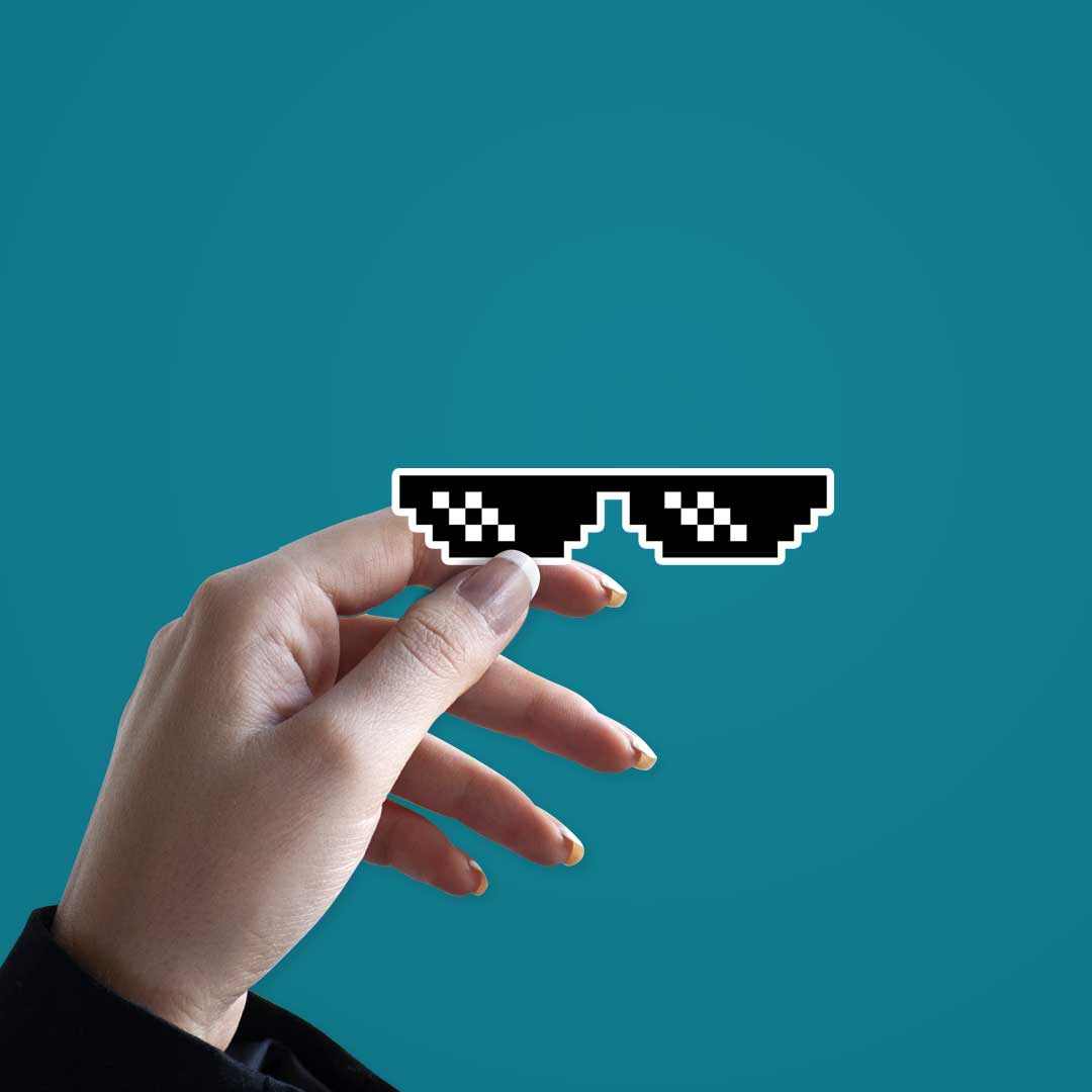 Swag Glasses Sticker | STICK IT UP