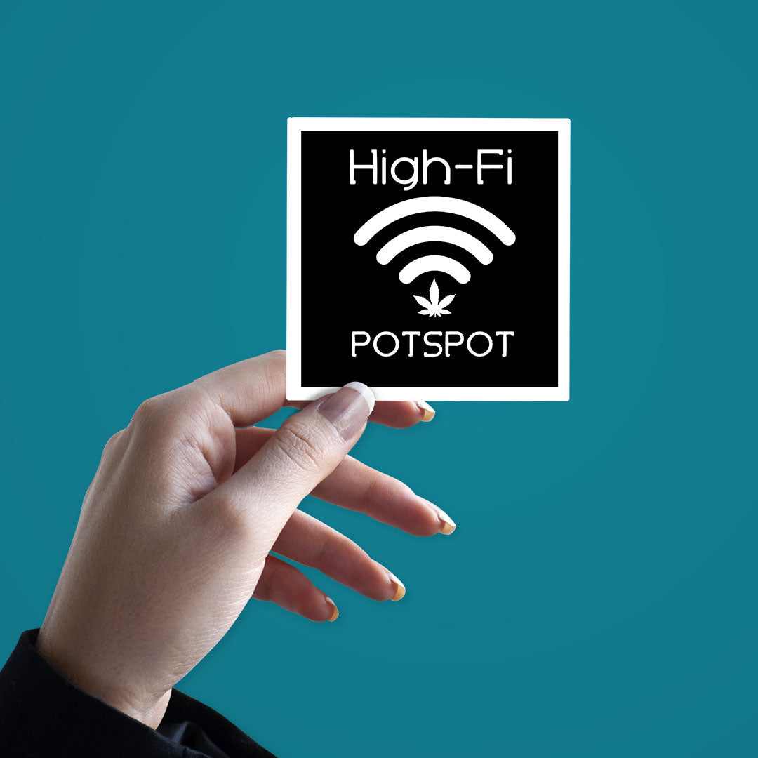 High - Fi Sticker | STICK IT UP