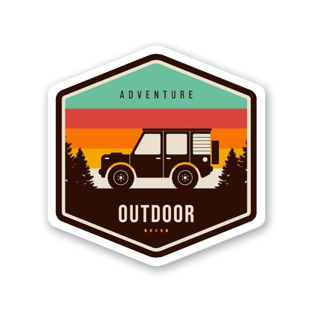 OUTDOOR RIDE Sticker | STICK IT UP