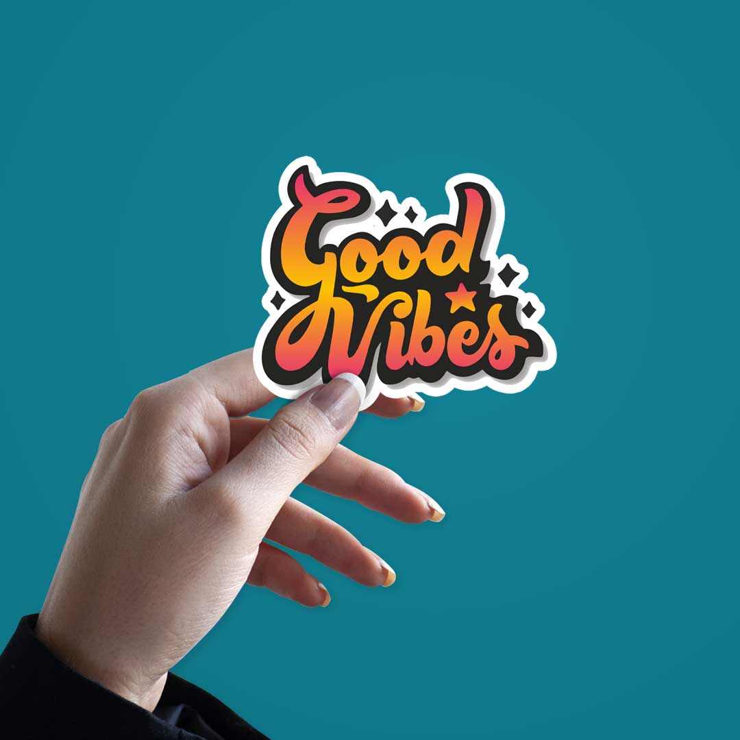 Good Vibes Sticker | STICK IT UP