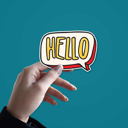 HELLO Sticker | STICK IT UP