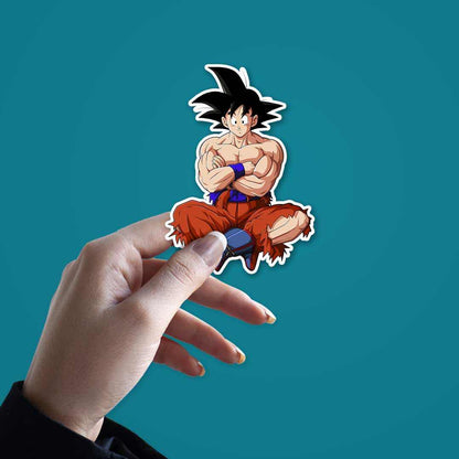 GOKU - No pain, No gain Sticker | STICK IT UP