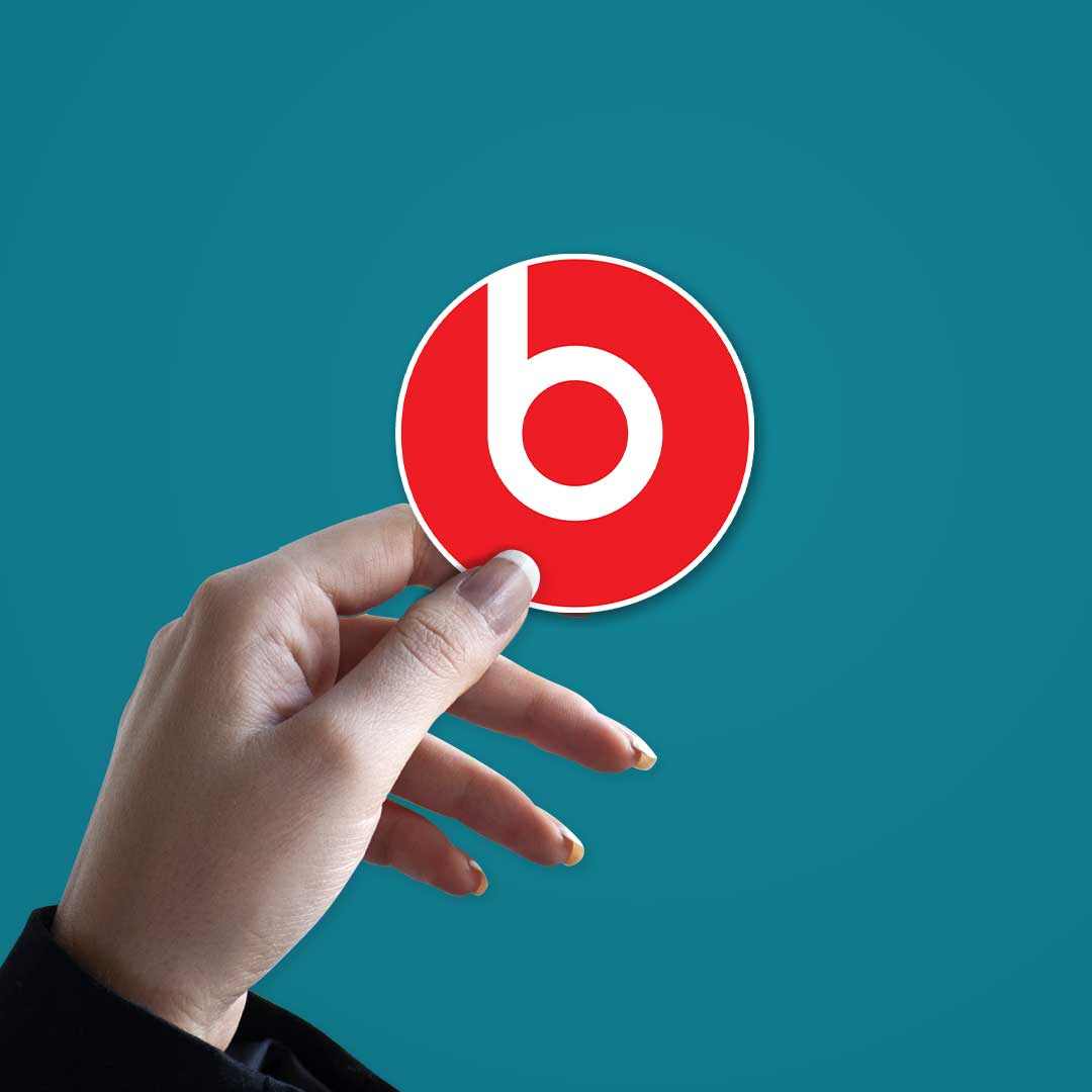 Beats logo Sticker | STICK IT UP