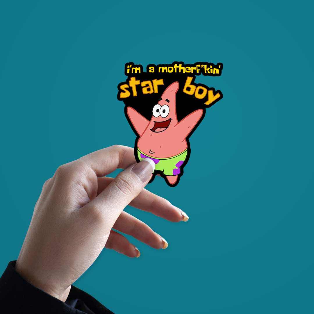 STAR-BOY Sticker | STICK IT UP