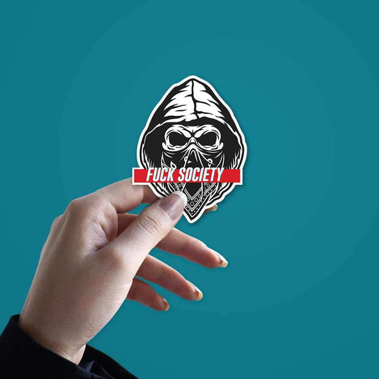 F**k Society Sticker | STICK IT UP