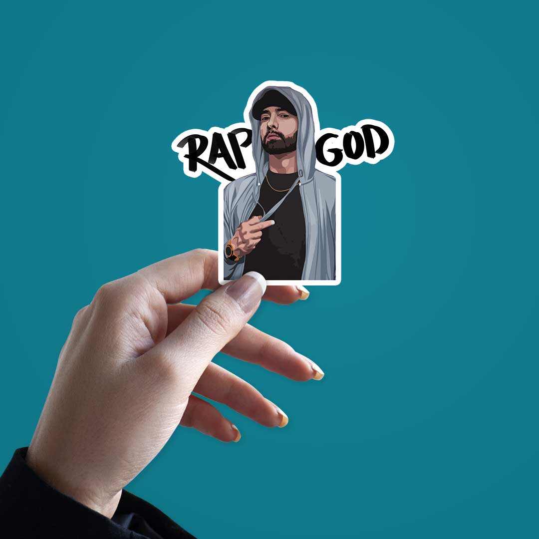 RAP GOD sticker | STICK IT UP