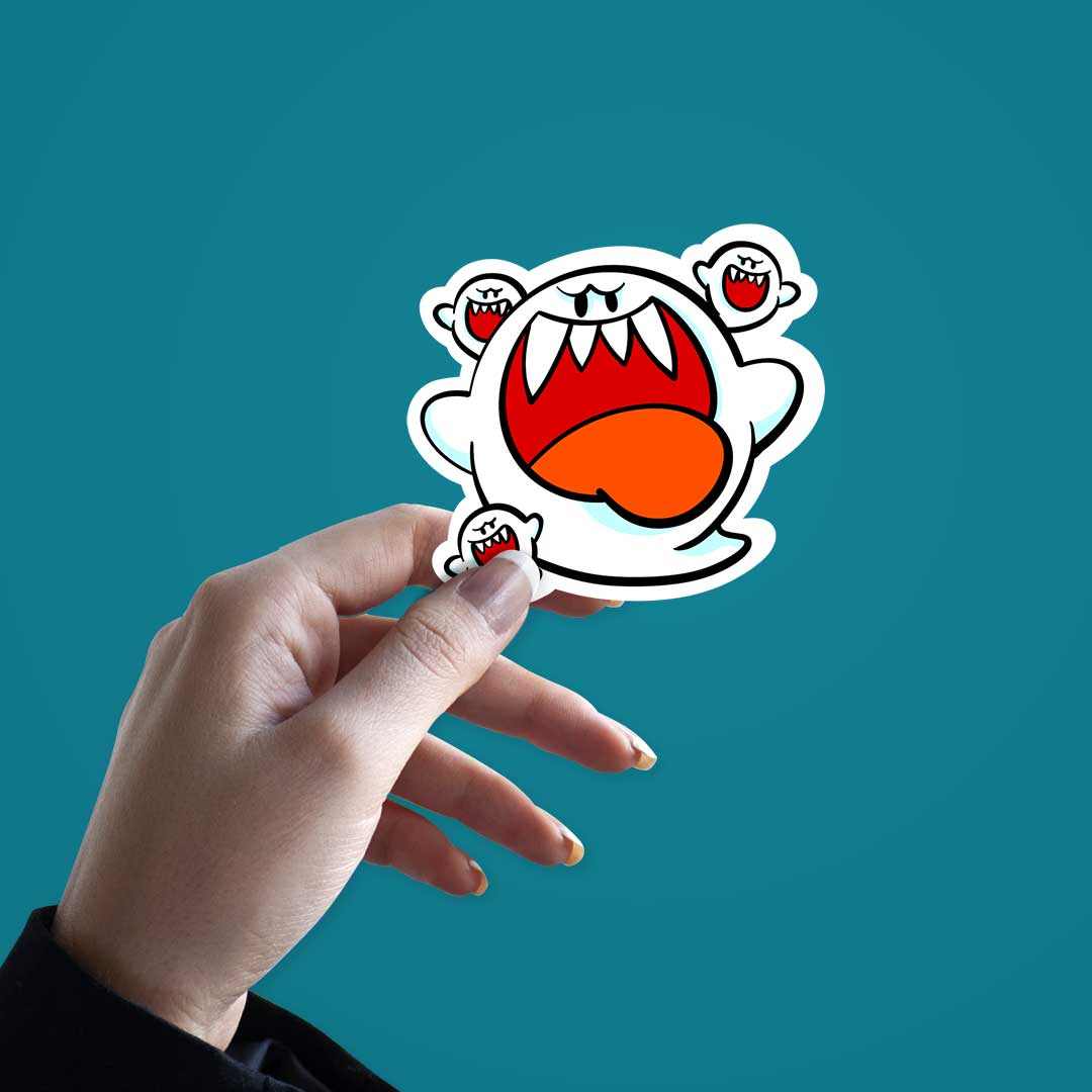 Annoying Ghost Sticker | STICK IT UP