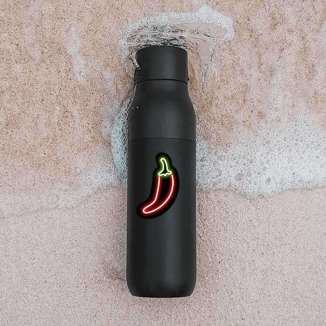 Neon Mirchi Sticker | STICK IT UP