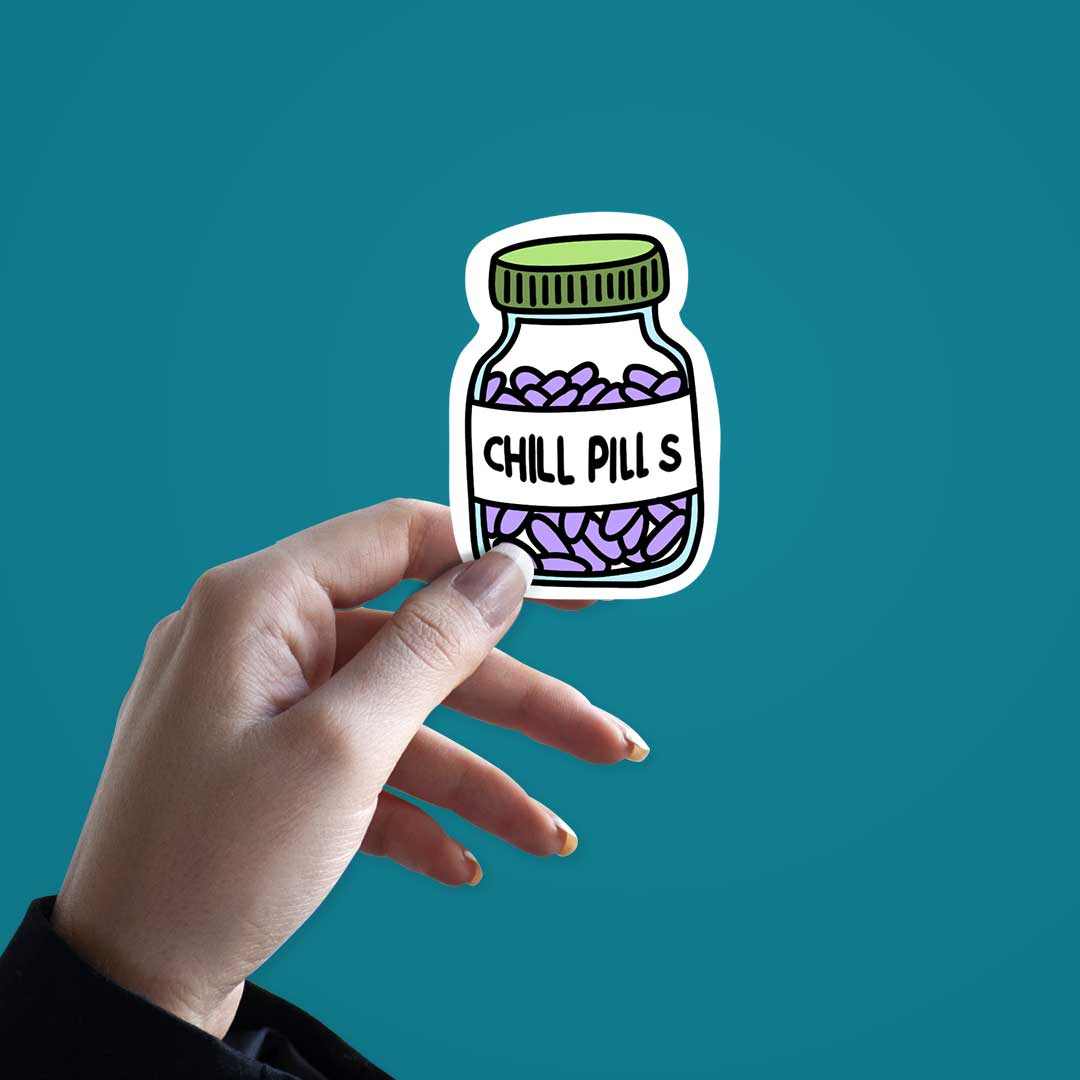 Chill Pill Sticker | STICK IT UP