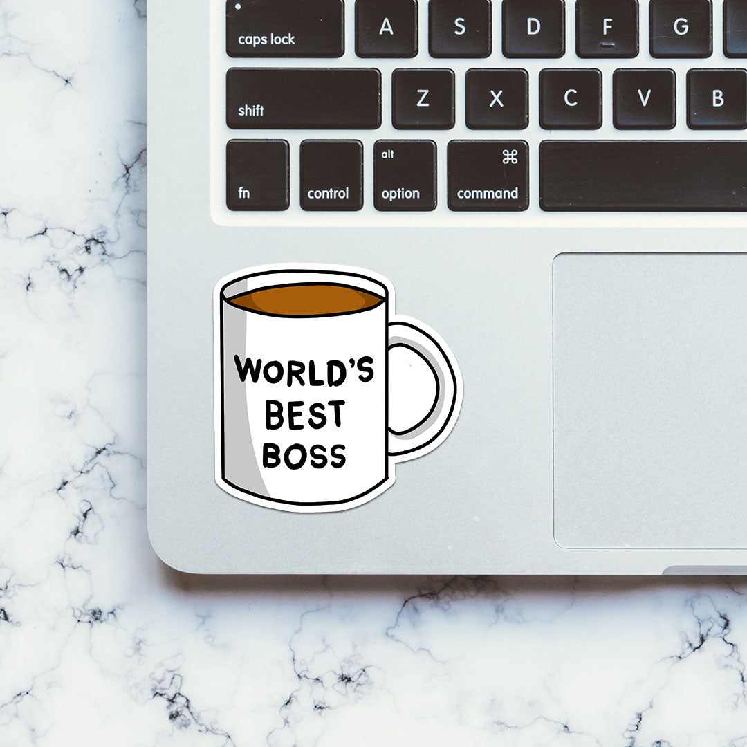 World's Best Boss Sticker | STICK IT UP