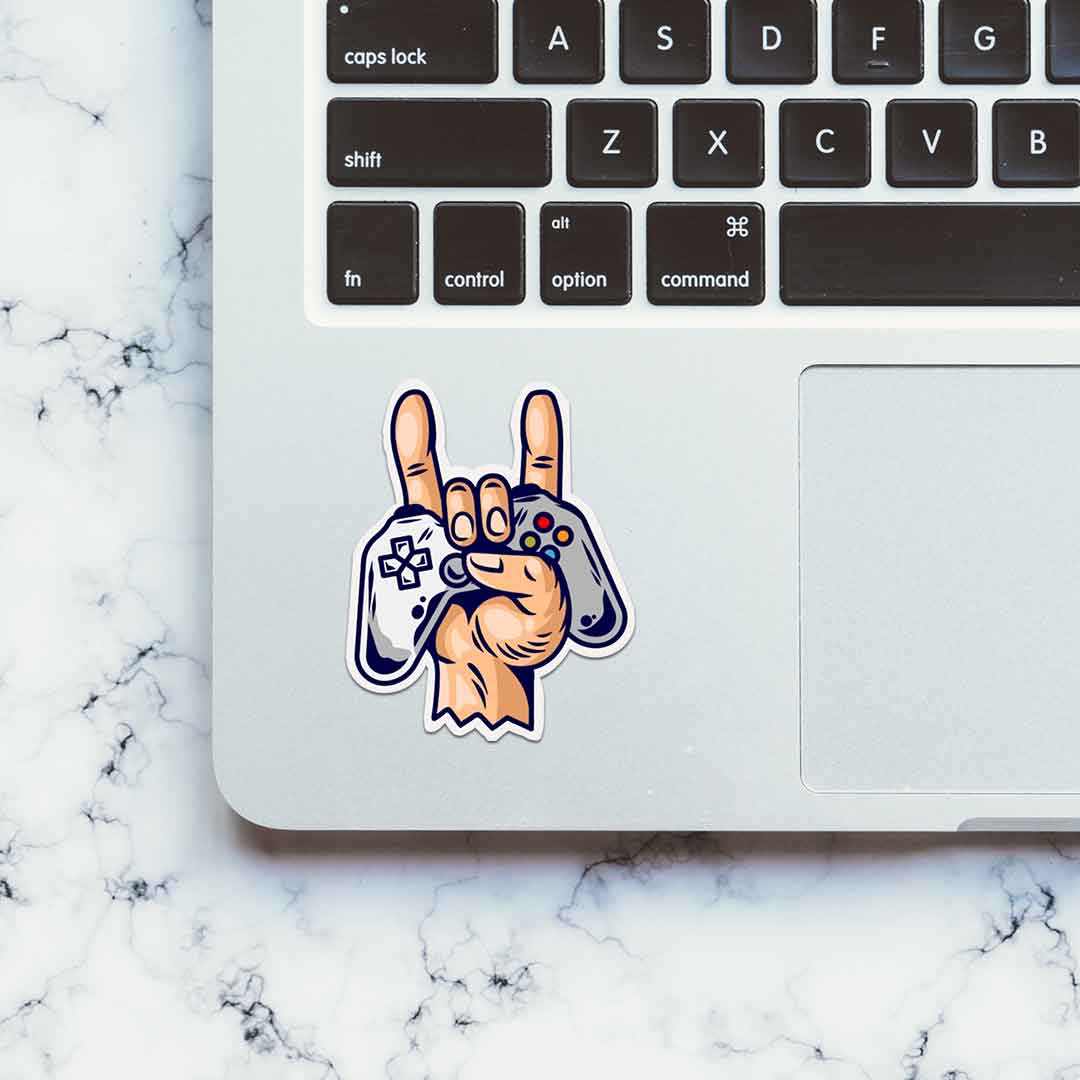 Rock On : Gamer Sticker | STICK IT UP