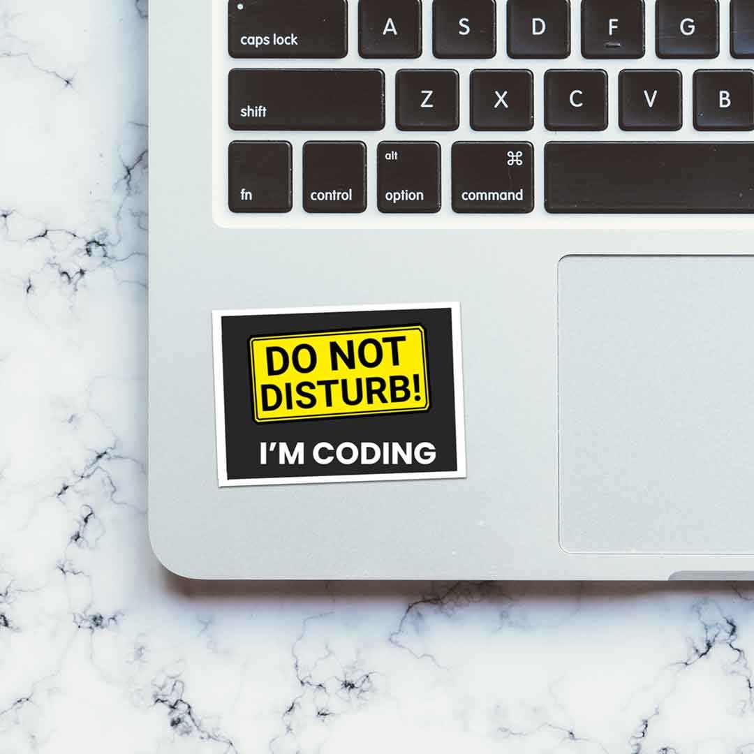 Do Not Disturb Sticker | STICK IT UP