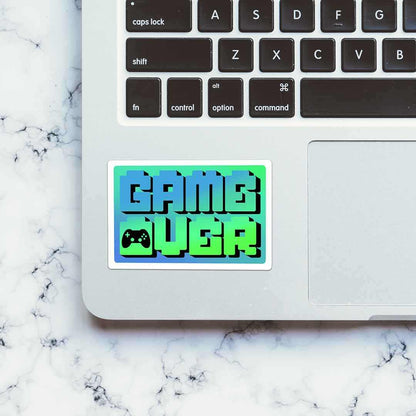 Game Over : Let's Replay Sticker | STICK IT UP