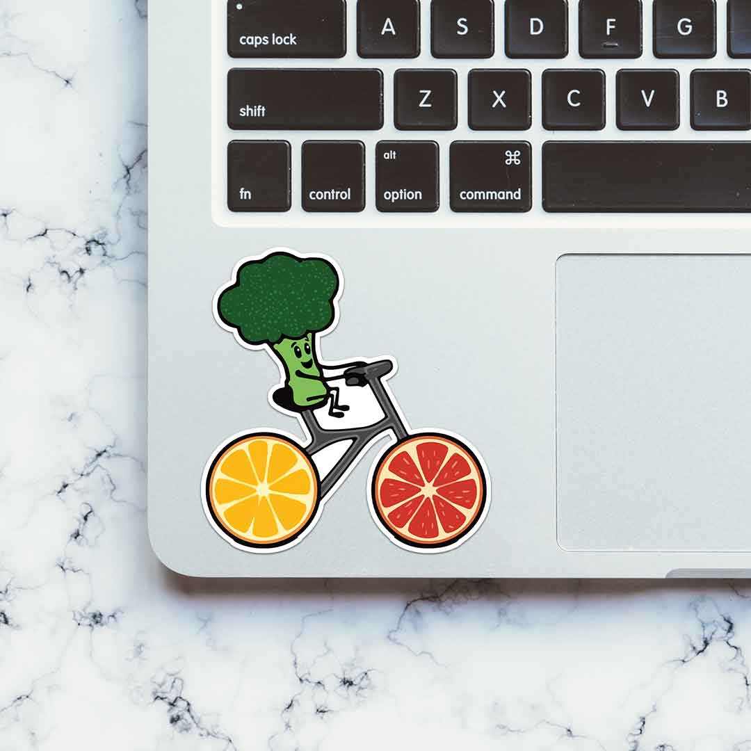 Brocolli On Diet Sticker | STICK IT UP