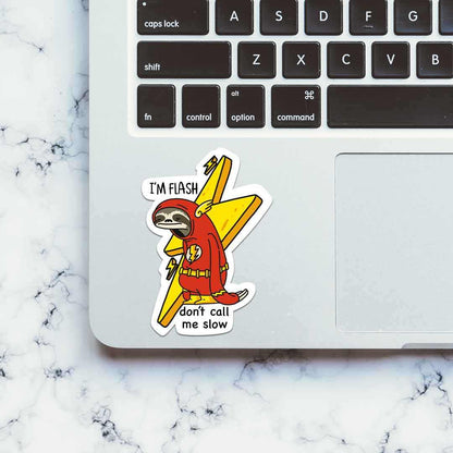 I am Flash -_- Sticker | STICK IT UP