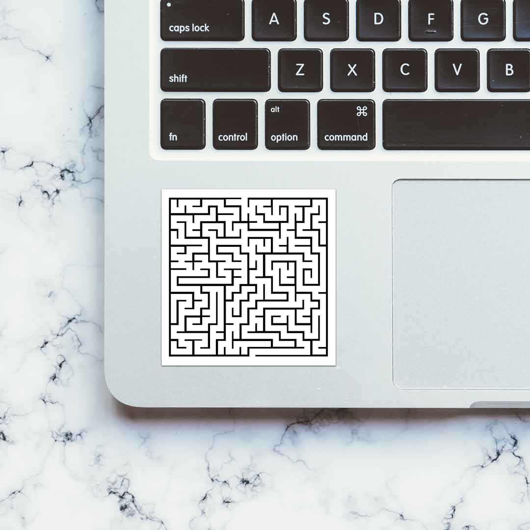 Maze Sticker | STICK IT UP