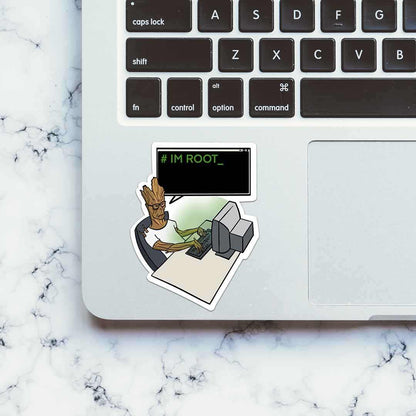 I AM gROOT Sticker | STICK IT UP