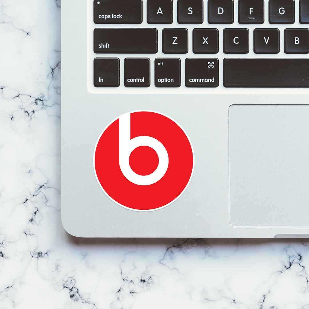 Beats logo Sticker | STICK IT UP