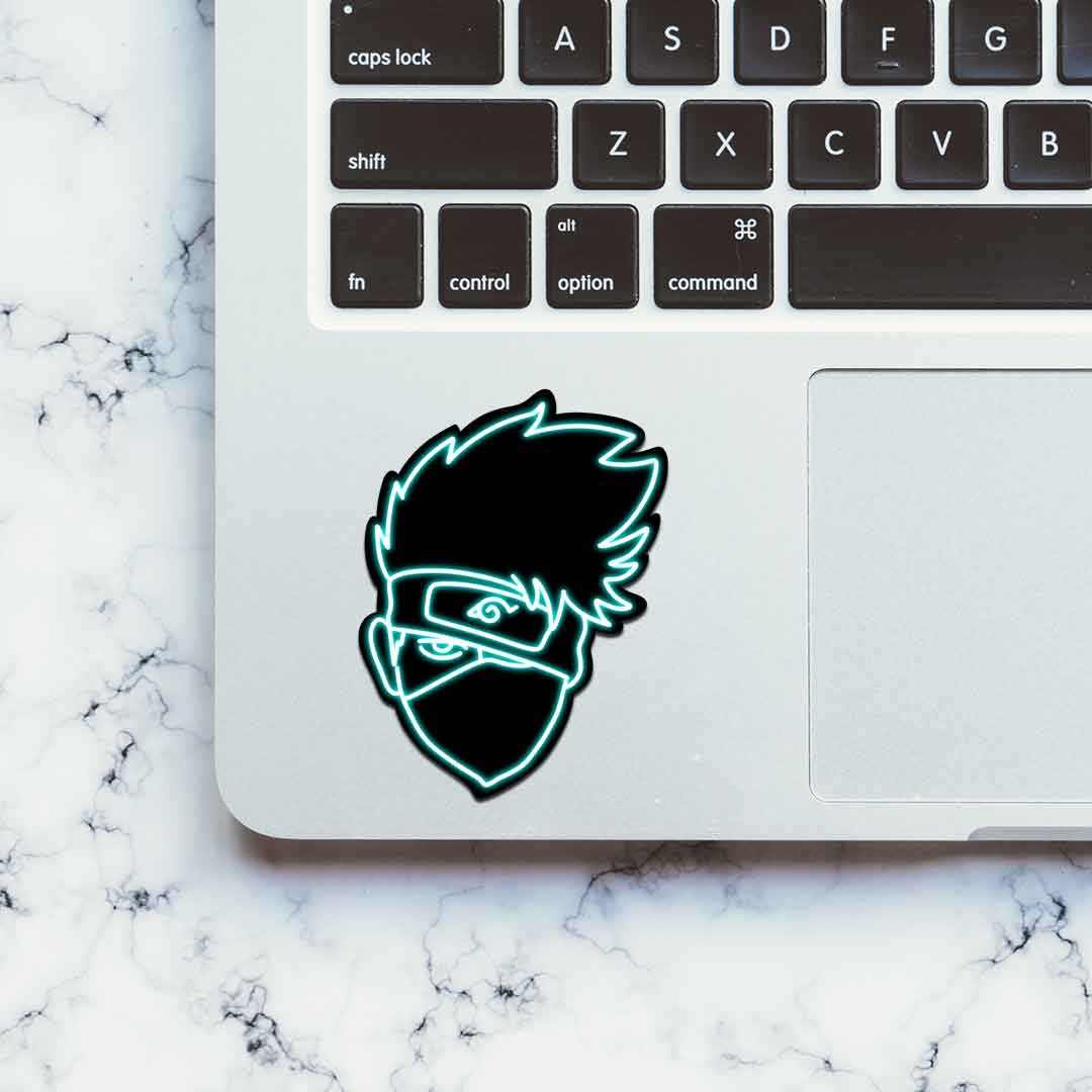 Neon Kakashi Sticker | STICK IT UP