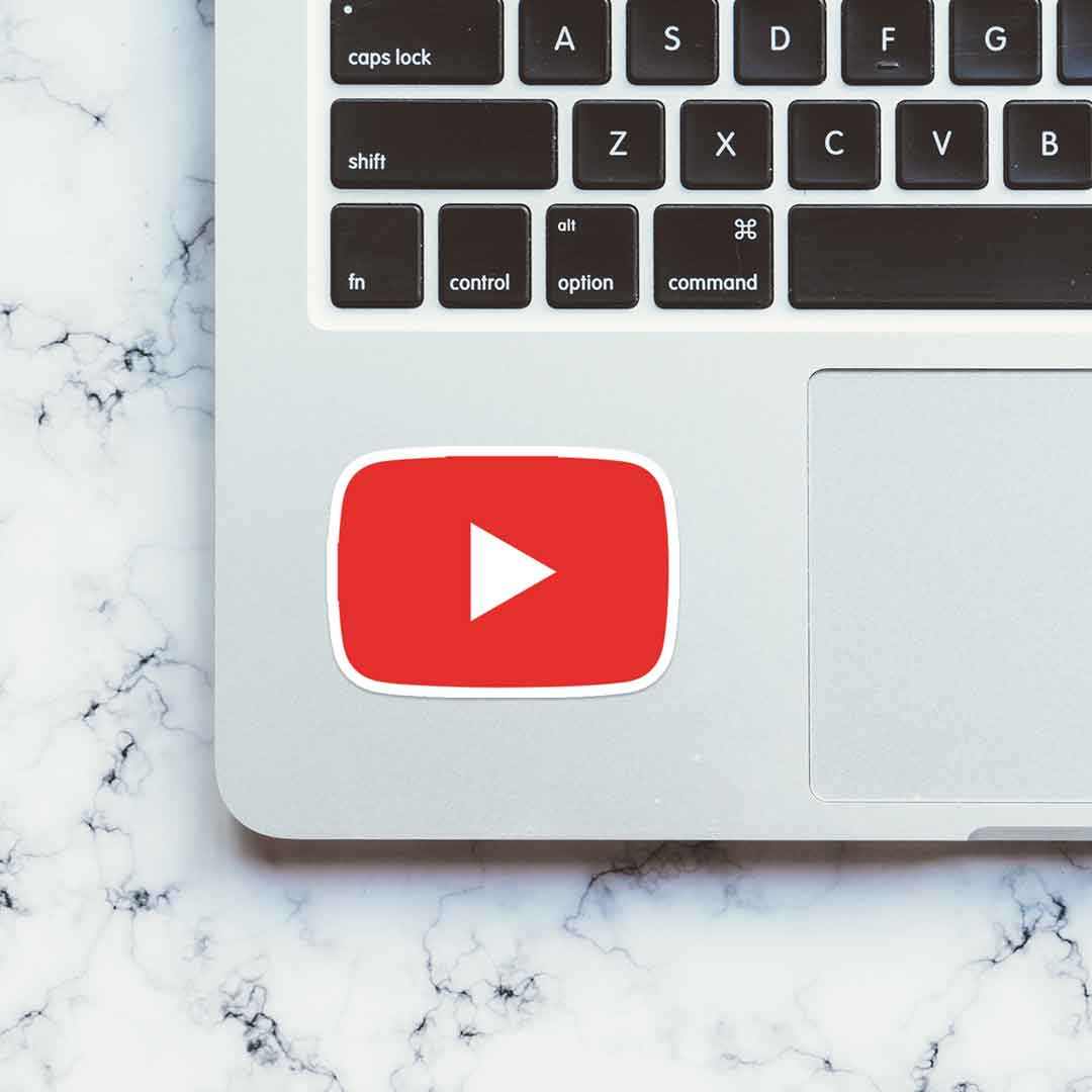 Youtube Logo Sticker | STICK IT UP