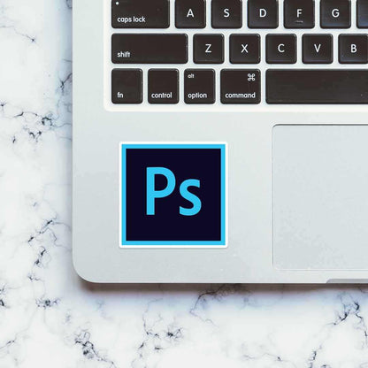 Photoshop Logo Sticker | STICK IT UP