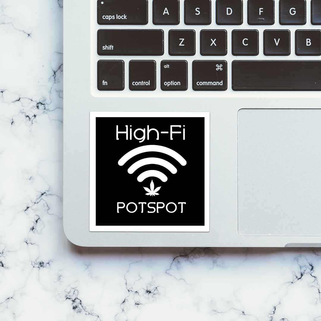 High - Fi Sticker | STICK IT UP