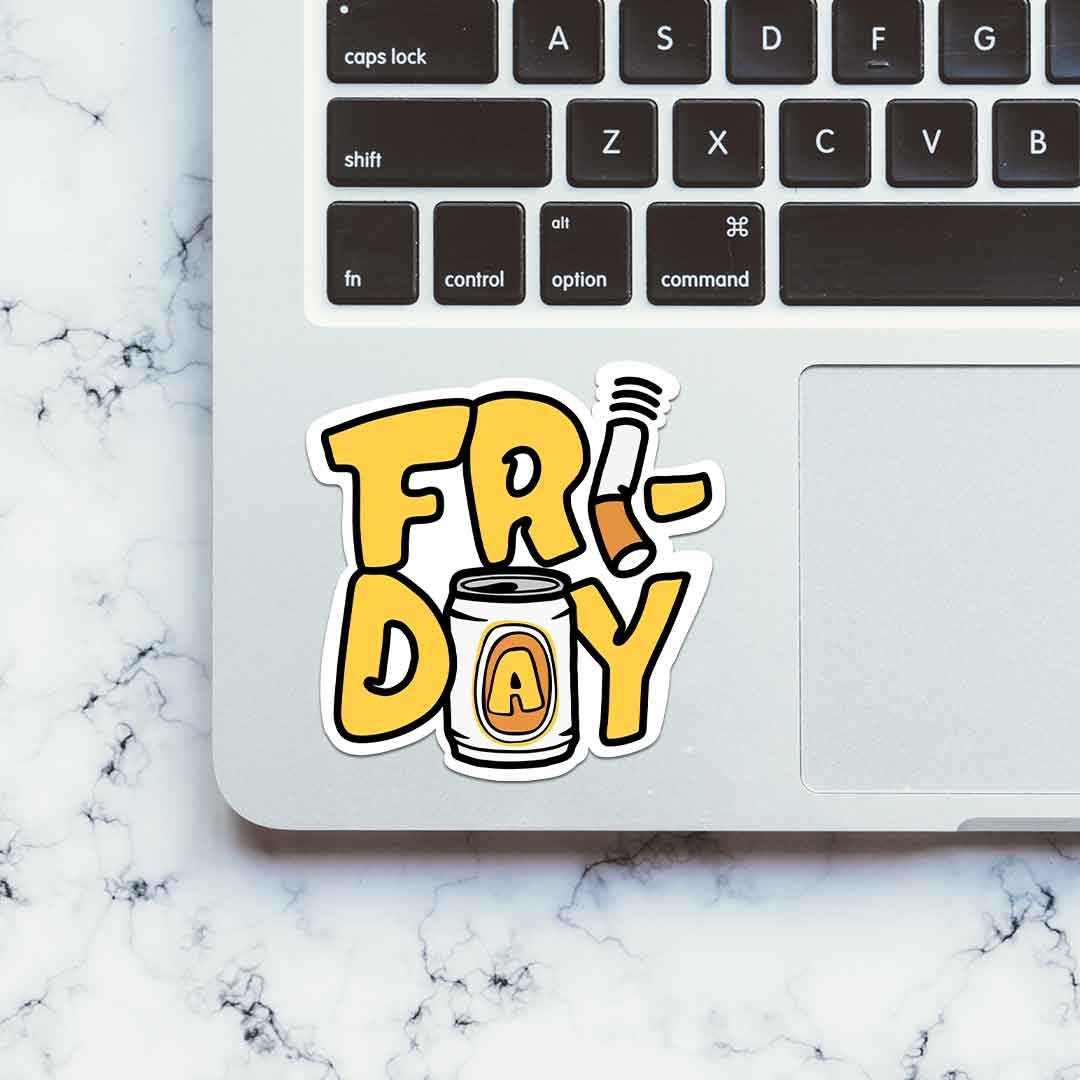 Fri-Yayy Sticker | STICK IT UP