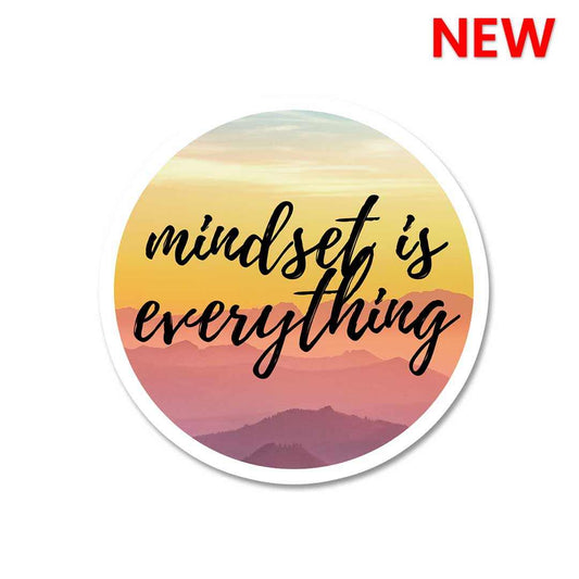 Mindset is everything Sticker | STICK IT UP