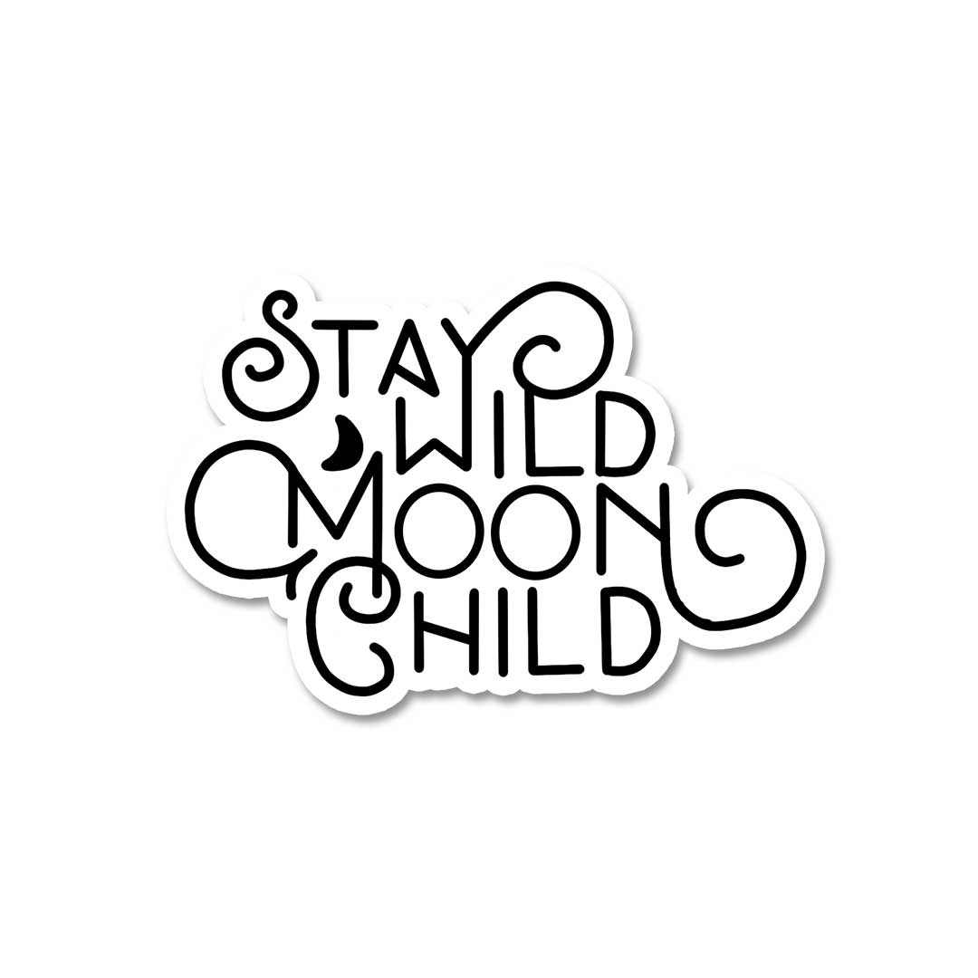 Moon child Sticker | STICK IT UP