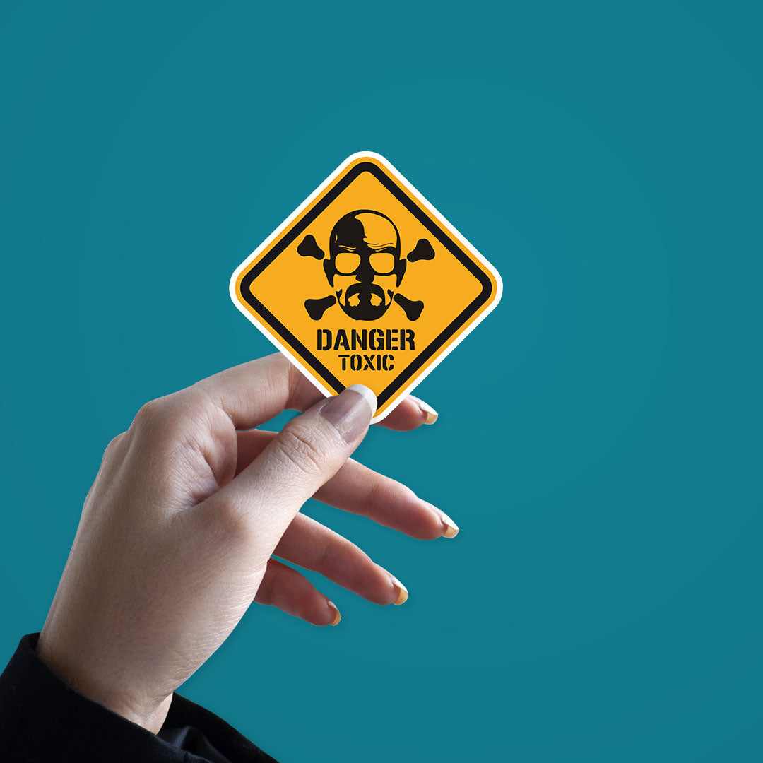 Danger Toxic Sticker | STICK IT UP