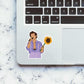 Harry Sunflower Sticker | STICK IT UP