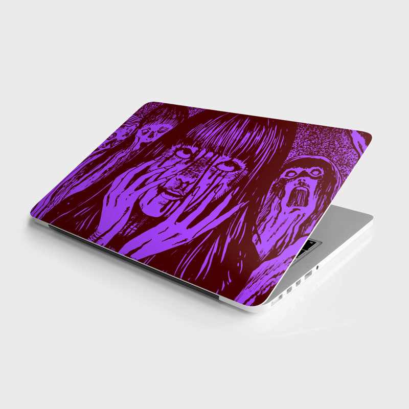 Bleeding Witch Laptop Skin | STICK IT UP