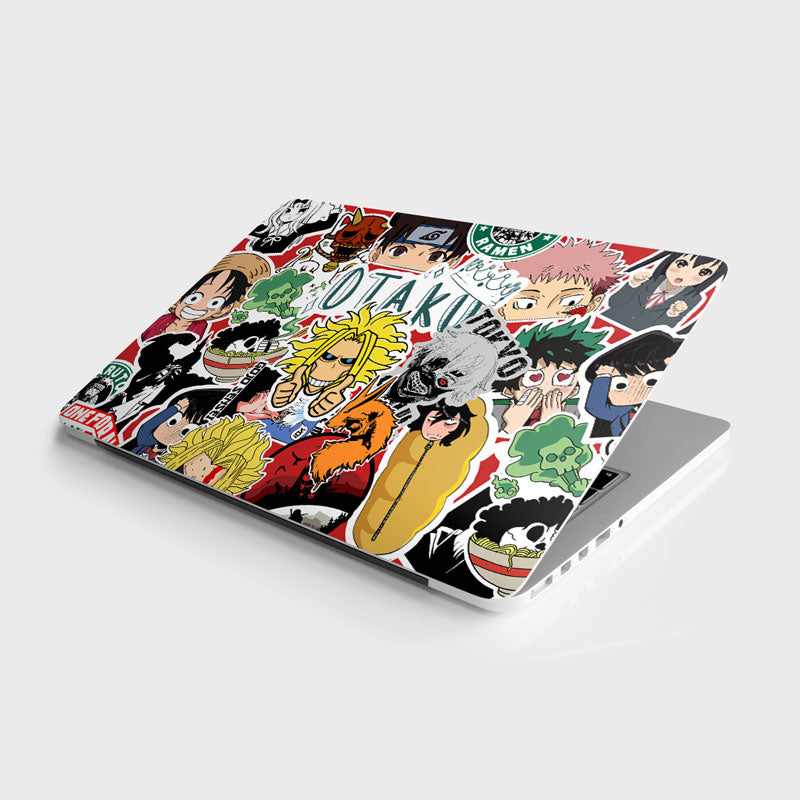 Anime collection Laptop Skin | STICK IT UP