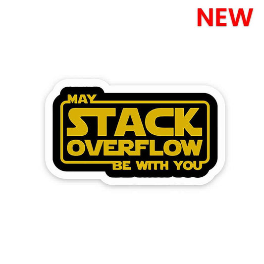 May Stack Overflow Sticker | STICK IT UP