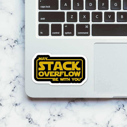 May Stack Overflow Sticker | STICK IT UP