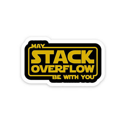 May Stack Overflow Sticker | STICK IT UP