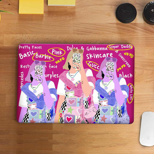 Basic Barbie Laptop Skin | STICK IT UP