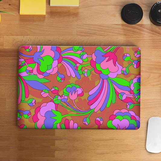 Flower Pattern Laptop Skin | STICK IT UP