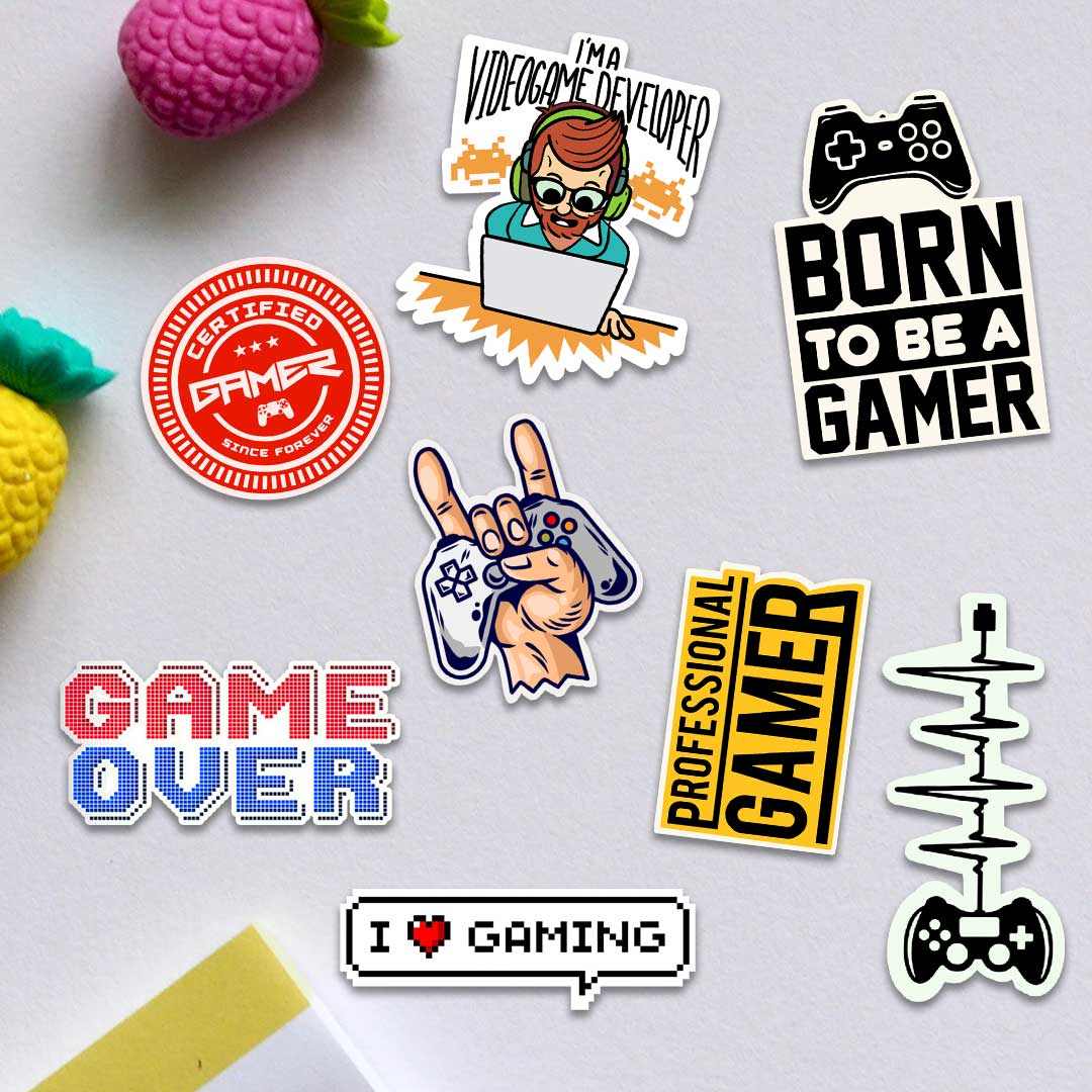 Gamer Sticker Pack [15 Sticker] | STICK IT UP