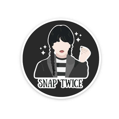 Snap Twice Sticker | STICK IT UP